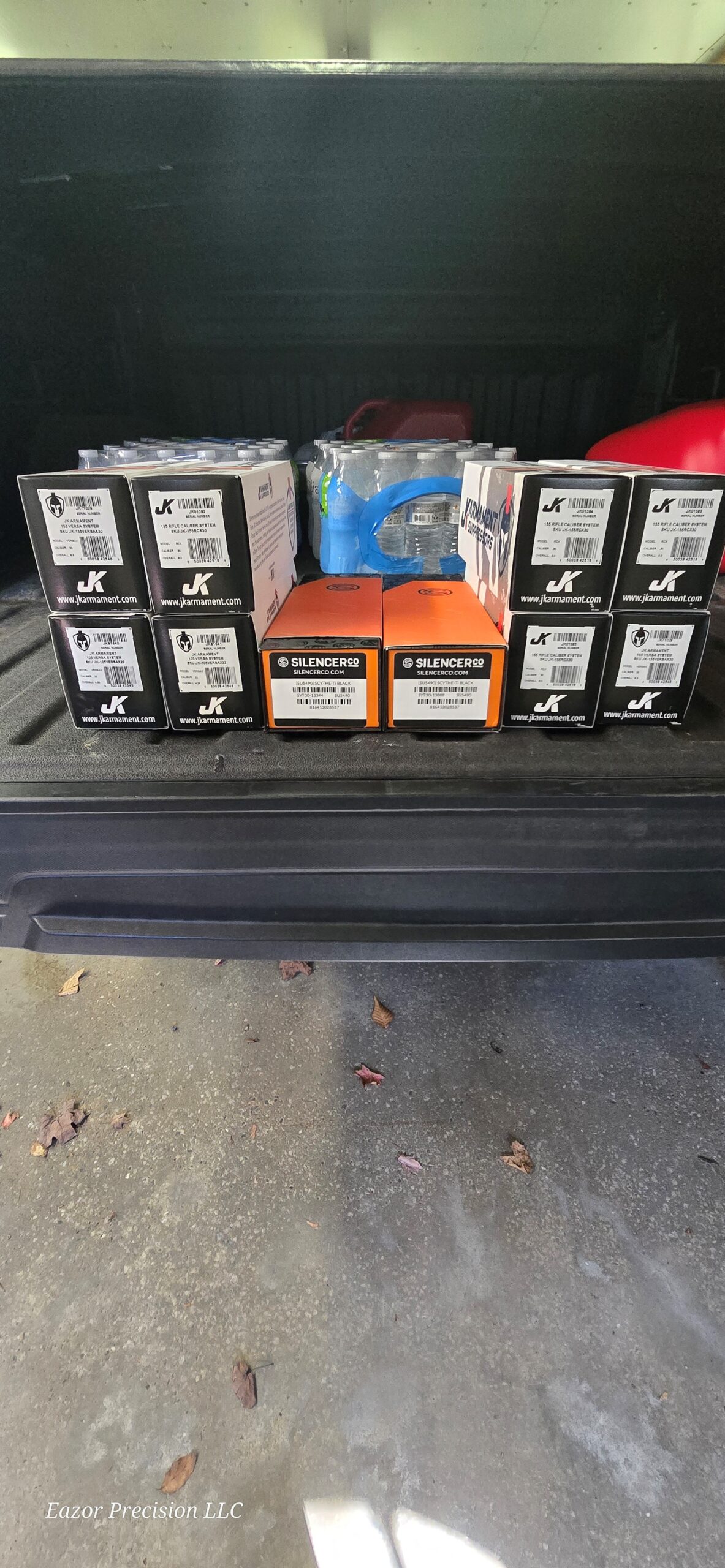 Suppressor bench display